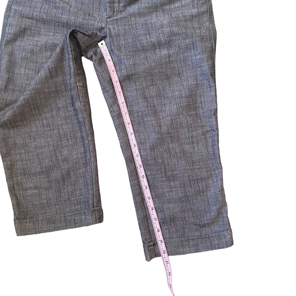 Christopher & Banks Grey Tweed Cropped Dress Pant 4 - Picture 8 of 11
